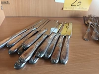 Lot 20 - zilveren bestek. 48 stuks - afbeelding 2 van  6