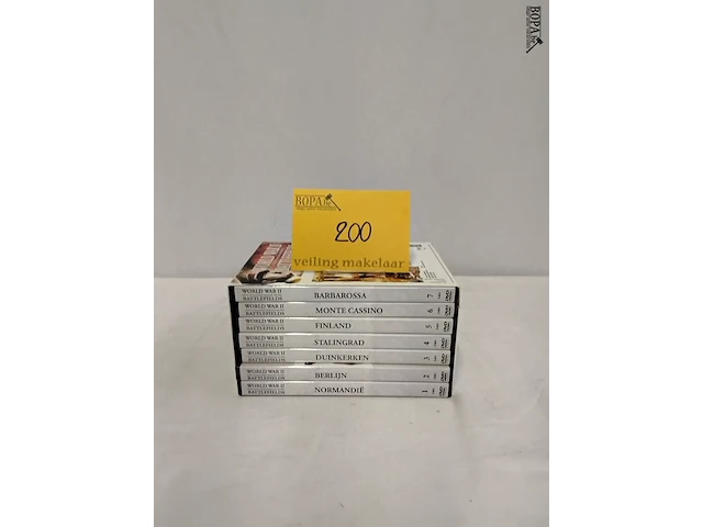 Lot 200 - serie dvd's, 2e wereldoorlog, 7 delen - afbeelding 1 van  1