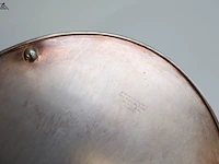 Lot 201 - silverplated koperen dienblad - afbeelding 4 van  5