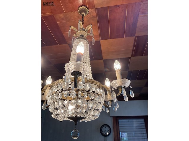 Lot 202 - kristallen luchter - afbeelding 3 van  3