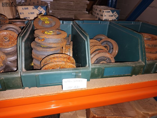 Lot 203 - riemrollen. 125 stuks - afbeelding 3 van  4