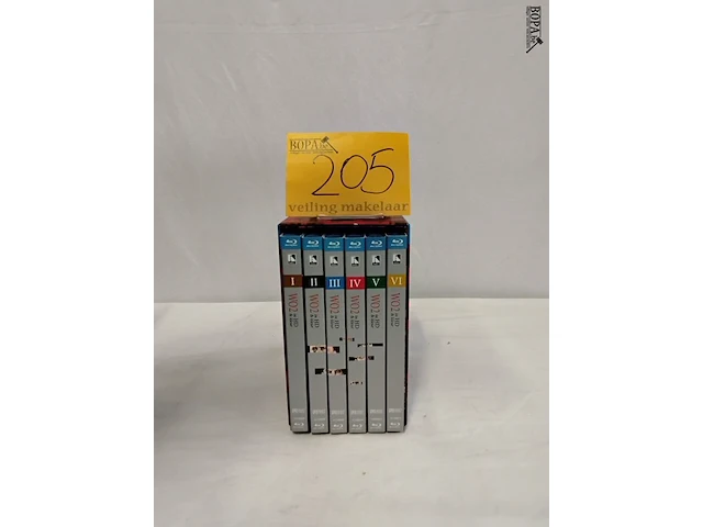 Lot 205 - serie dvd's, 2e oorlog, 6 stuks - afbeelding 1 van  1