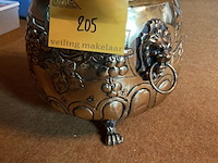 Lot 205 - victoriaanse jardinière koper - afbeelding 3 van  4