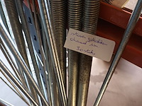 Lot 206 - draadstangen. 30 stuks - afbeelding 2 van  3