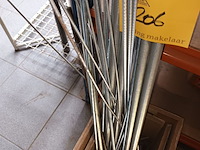 Lot 206 - draadstangen. 30 stuks - afbeelding 3 van  3