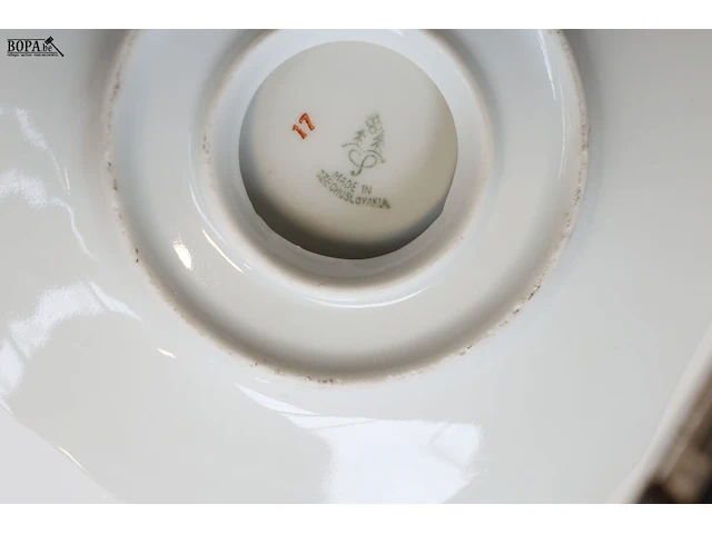 Lot 206 - servies czechuslovakia - afbeelding 4 van  4
