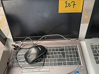 Lot 207 - hp laptop, muis (h) - afbeelding 1 van  3
