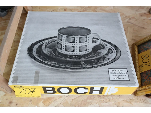 Lot 207 - koffieservies boch in doos - afbeelding 6 van  6