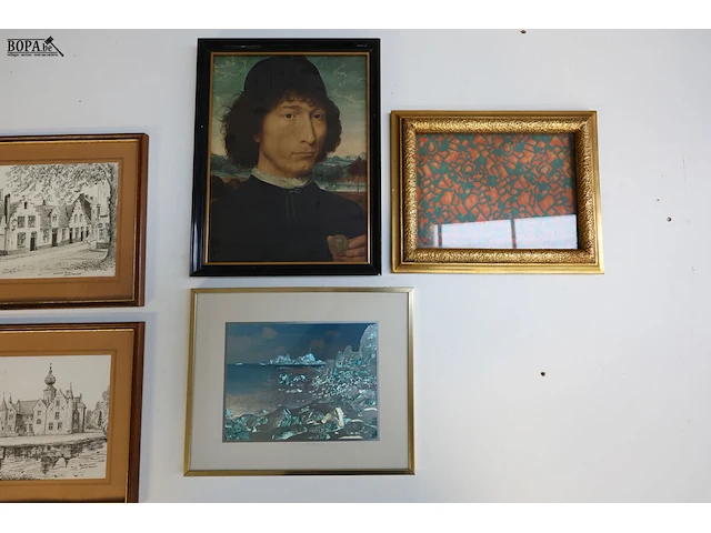 Lot 208 - kaders - afbeelding 2 van  3