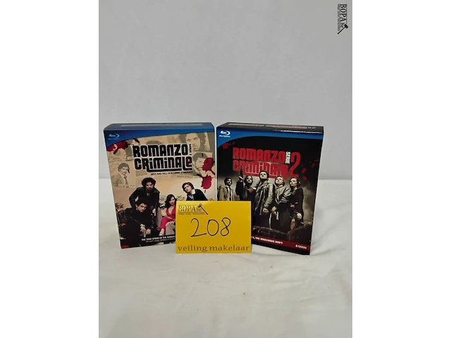 Lot 208 - serie dvd's, crimi, 2 boxen - afbeelding 1 van  1