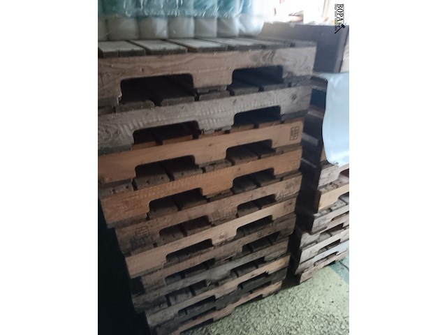 Lot 209 - houten palletten. 20 stuks - afbeelding 3 van  3