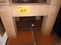 Lot 209 - schaaktafel - afbeelding 2 van  3