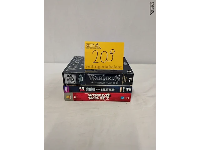 Lot 209 - serie dvd's, oorlog, 3 boxen - afbeelding 1 van  1