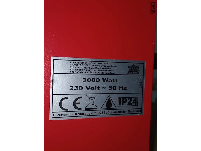 Lot 21 - compressor en verwarmingstoestel - afbeelding 3 van  4