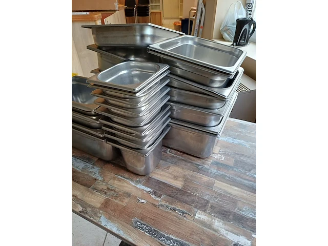 Lot 21 - gastronormbakken - 30 stuks - afbeelding 2 van  6