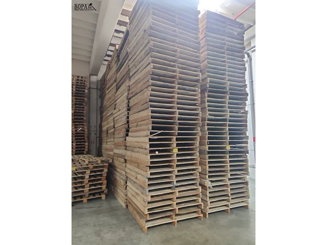 Lot 21 - houten palletten - 80 stuks - afbeelding 1 van  3