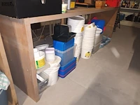 Lot 21 - houten tafel - afbeelding 2 van  4