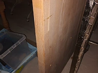 Lot 21 - houten tafel - afbeelding 3 van  4