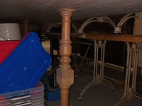 Lot 21 - houten tafel - afbeelding 4 van  4