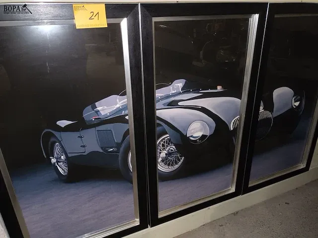 Lot 21 - kader drieluik - afbeelding 2 van  6