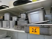 Lot 21 - reeks gastronormbakken - afbeelding 1 van  6