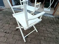 Lot 21 - regisseursstoel. 2 stuks - afbeelding 3 van  3