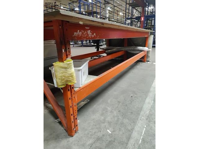 Lot 21 - stelling werktafel - afbeelding 3 van  4