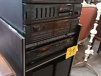 Lot 21 - stereoketen siera in kast - afbeelding 5 van  6