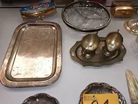 Lot 21 - verzilverd tafelgerei. 28 stuks - afbeelding 3 van  5
