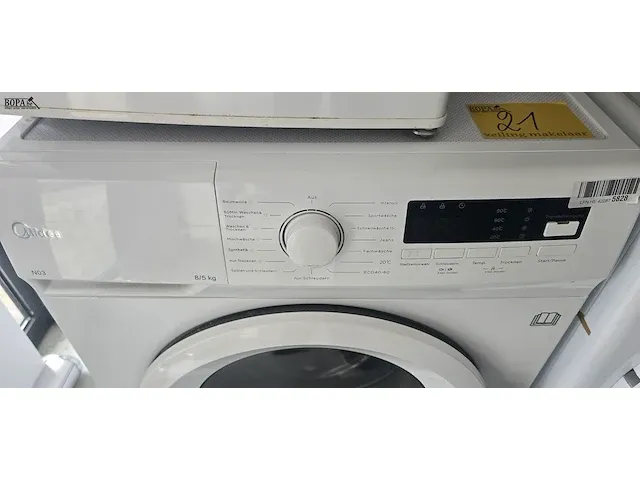 Lot 21 - was/droog combi midea - afbeelding 2 van  7