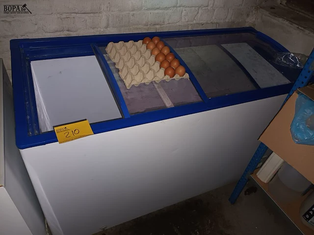 Lot 210 - diepvrieskist met schuifdeuren - afbeelding 1 van  4