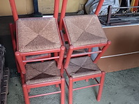 Lot 211 - keukenstoel. 6 stuks - afbeelding 1 van  2