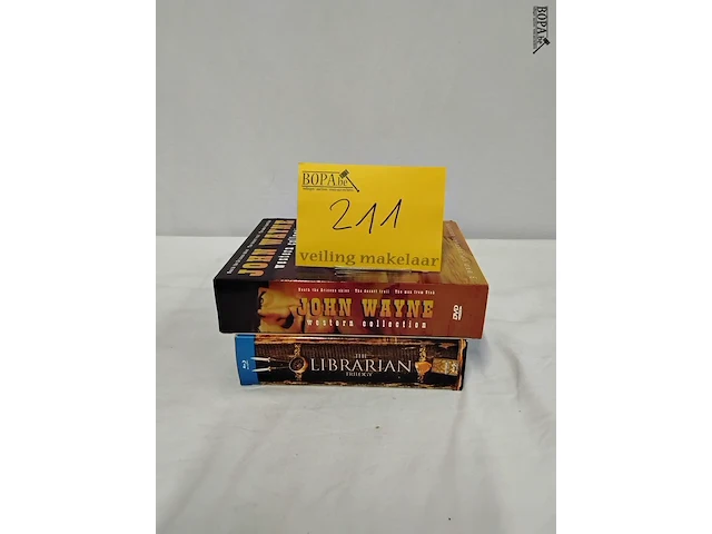 Lot 211 - serie dvd's, western, 2 boxen - afbeelding 1 van  1
