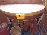 Lot 212 - houten muurtafel - afbeelding 1 van  3