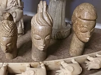 Lot 213 - diverse decoratieve items snijwerk 8 stuks - afbeelding 3 van  6