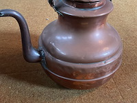 Lot 213 - roodkoperen waterketel - afbeelding 3 van  4