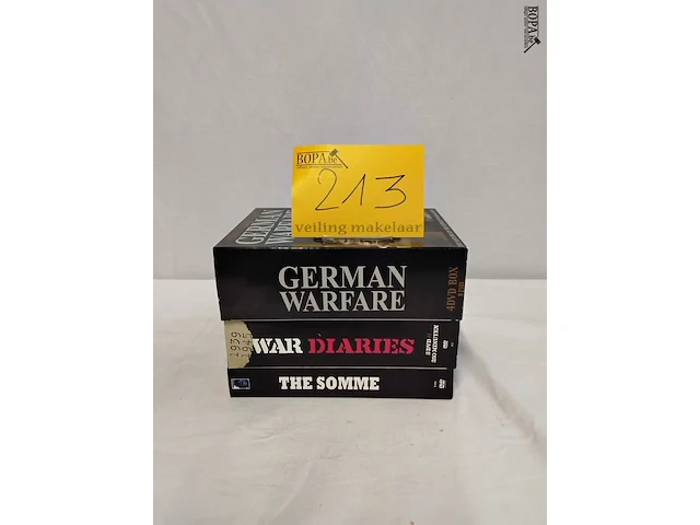 Lot 213 - serie dvd's, wereldoorlog, 3 boxen - afbeelding 1 van  1