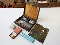 Lot 216 - schilderkoffer - afbeelding 1 van  3