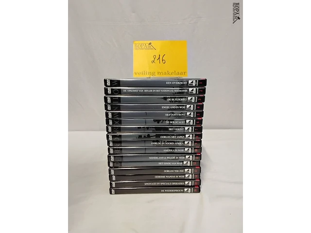 Lot 216 - serie dvd's, oorlog, 16 delen - afbeelding 1 van  1