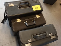 Lot 217 - materiaalkoffers. 3 stuks - afbeelding 1 van  4
