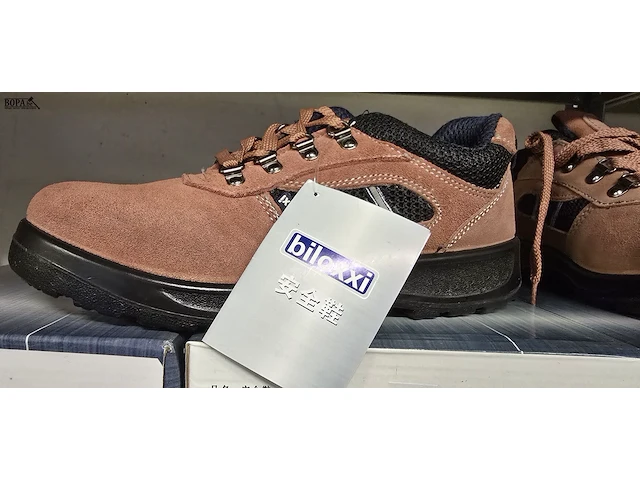 Lot 218 - werkschoenen met stalen top paar - afbeelding 4 van  4