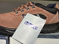 Lot 218 - werkschoenen met stalen top paar - afbeelding 4 van  4