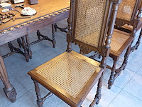 Lot 22 - antieke stoelen. 6 stuks