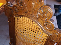 Lot 22 - antieke stoelen. 6 stuks - afbeelding 3 van  5