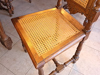 Lot 22 - antieke stoelen. 6 stuks - afbeelding 4 van  5