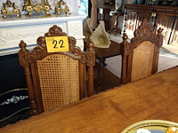 Lot 22 - antieke stoelen. 6 stuks - afbeelding 5 van  5