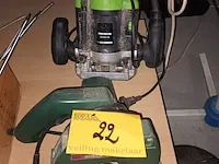 Lot 22 - bovenfrees en cirkelzaag - afbeelding 1 van  4