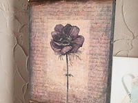 Lot 22 - canvas. 2 stuks - afbeelding 2 van  3