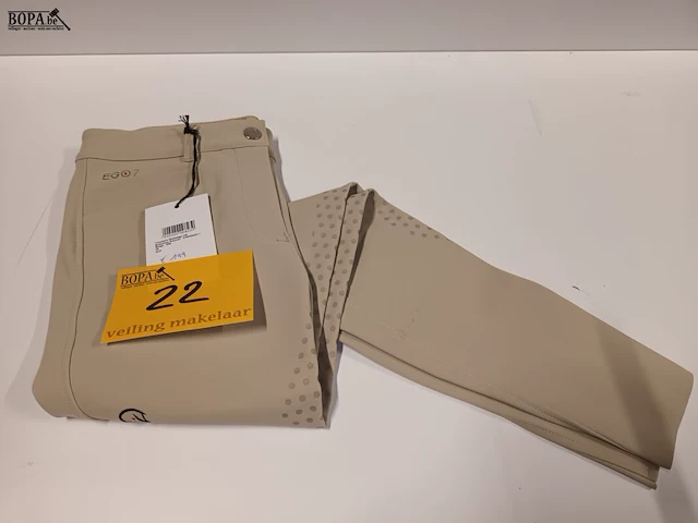 Lot 22 - dressage broek women ego7 beige - afbeelding 1 van  2