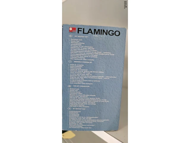 Lot 22 - flamenco draadloze coax zender - afbeelding 2 van  3